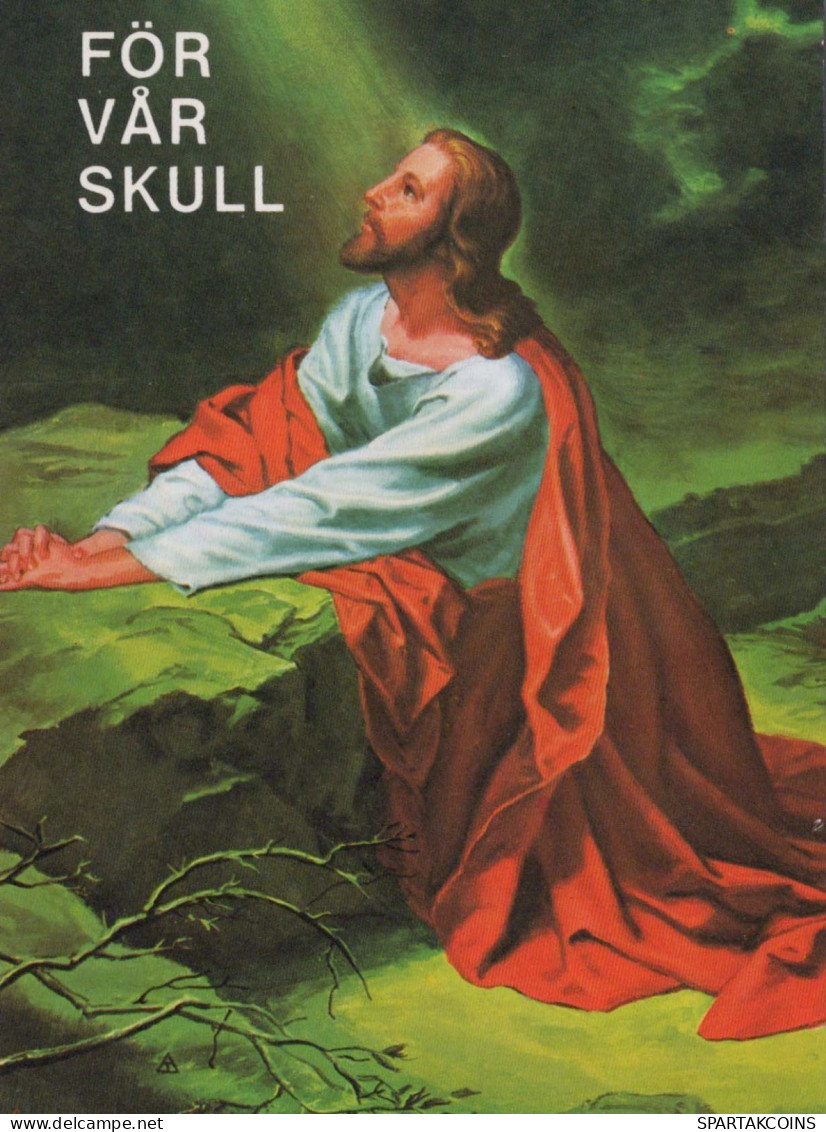 JESUS CHRISTUS Religion Vintage Ansichtskarte Postkarte CPSM #PBQ066.DE - Jesus