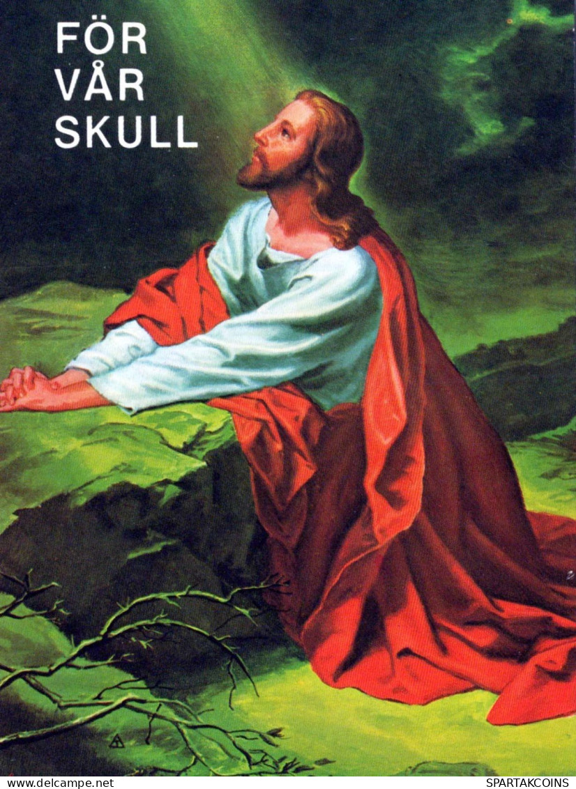 JESUS CHRISTUS Religion Vintage Ansichtskarte Postkarte CPSM #PBQ066.DE - Jezus