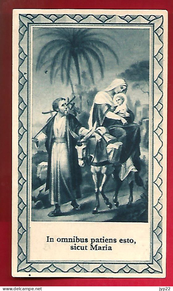 Image Pieuse In Omnibus Patiens Esto Sicut Maria - Mes De Les Flors - Espagnol - Est. La Milagrosa Alt DeS. Pere N°13 - Images Religieuses