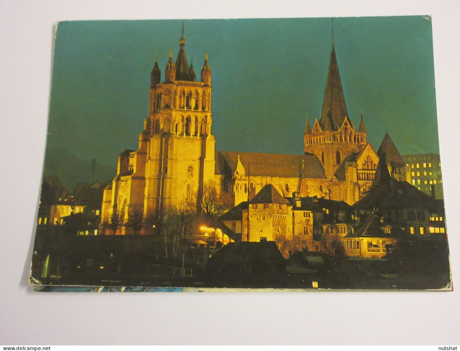 CP CARTE POSTALE SUISSE VAUD LAUSANNE La CATHEDRALE - Ecrite - Autres & Non Classés