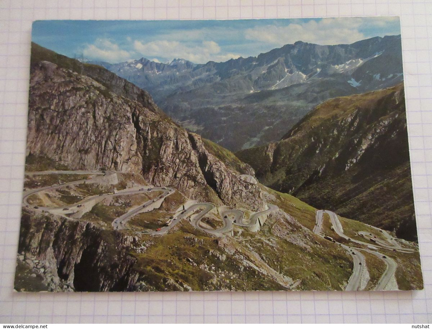 CP CARTE POSTALE SUISSE URI VALLE TREMOLA ROUTE Du COL De SAINT GOTHARD - Vierge - Autres & Non Classés