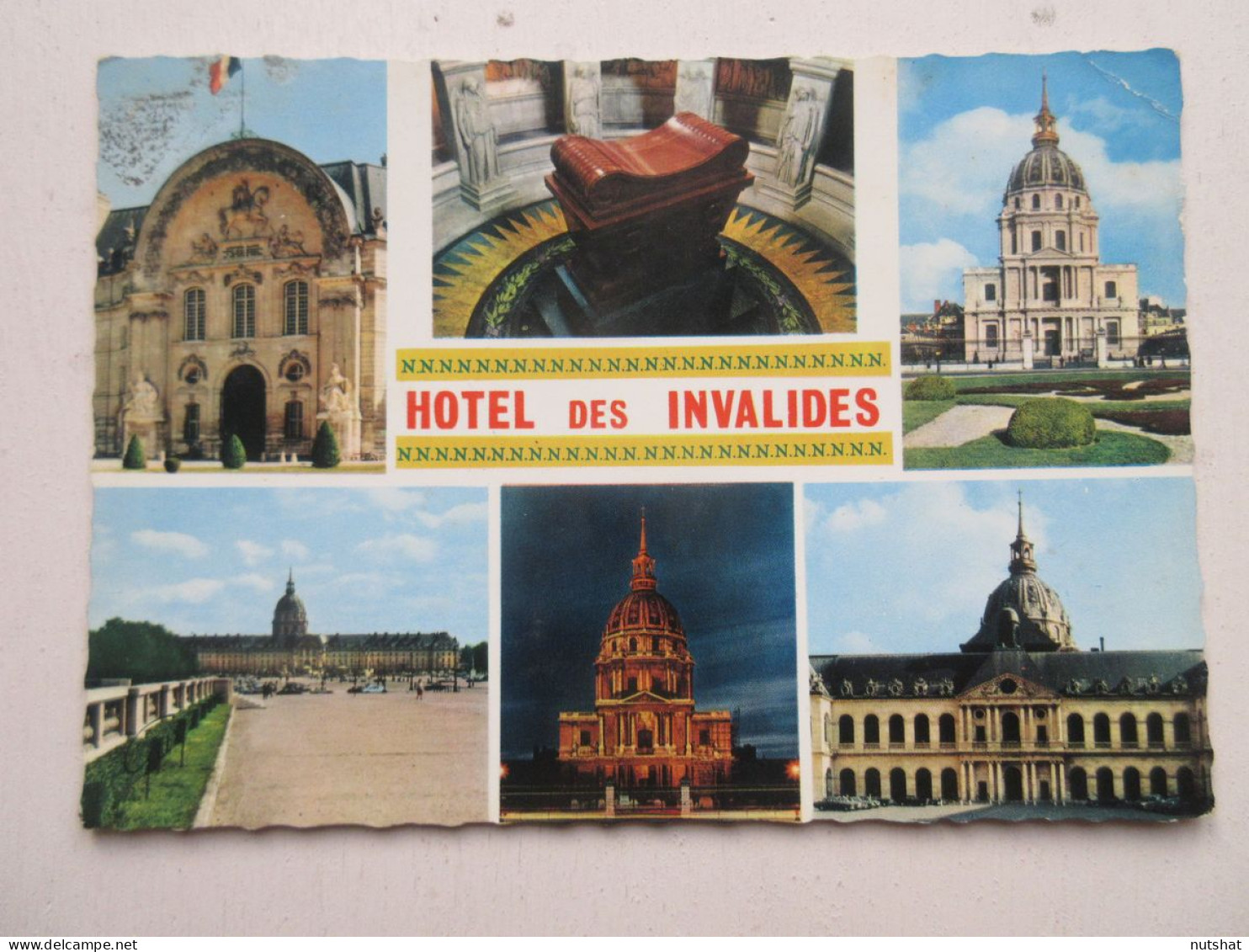 CP CARTE POSTALE SEINE PARIS HOTEL Des INVALIDES VUES DIVERSES                   - Autres Monuments, édifices