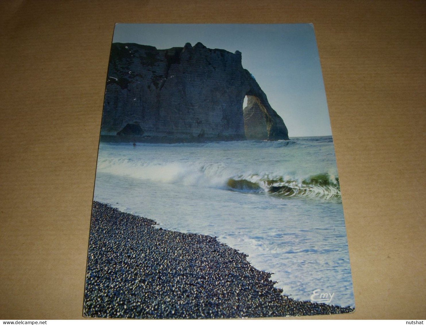 CP CARTE POSTALE SEINE MARITIME ETRETAT La FALAISE D'AVAL - VIERGE - Etretat