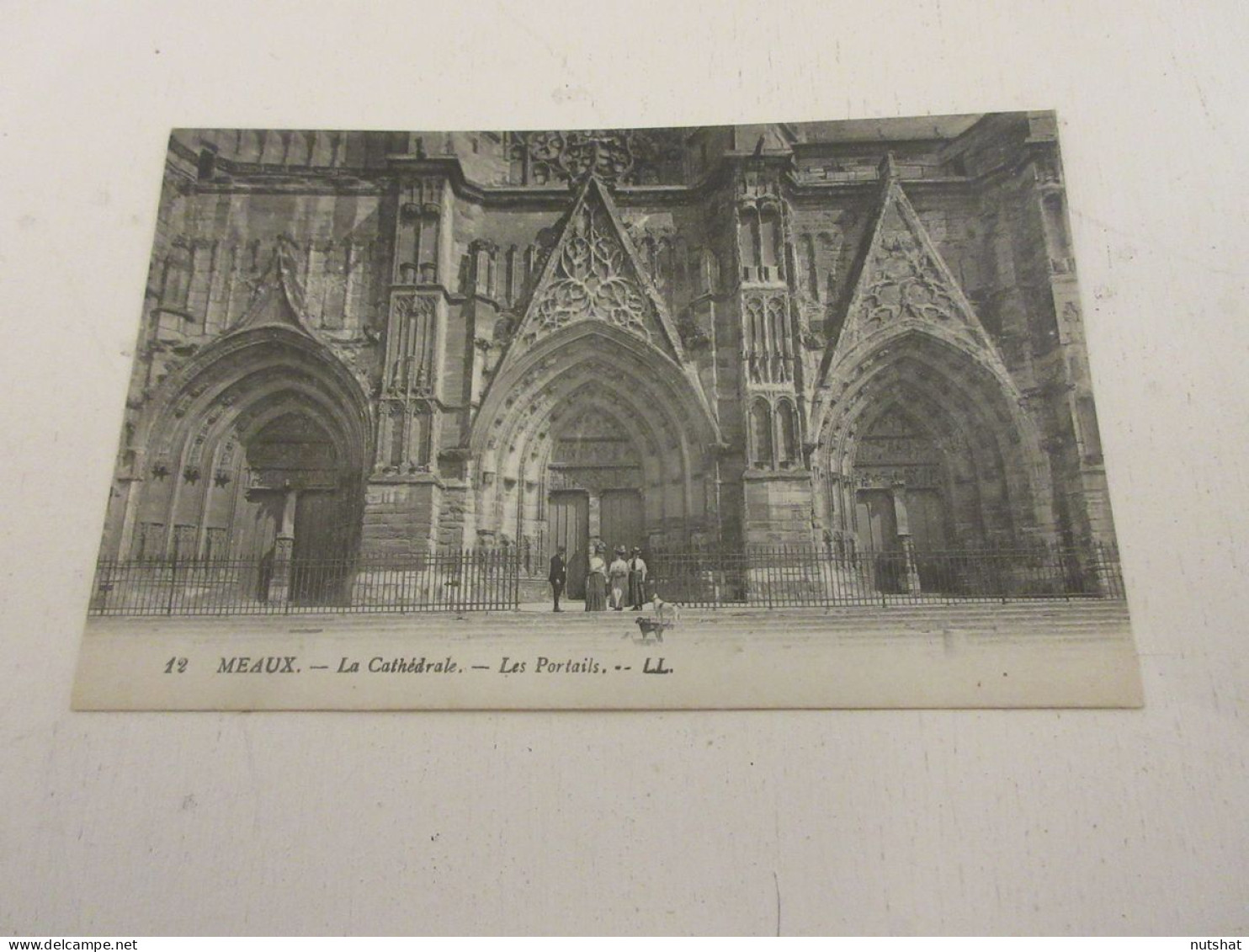 CP CARTE POSTALE SEINE Et MARNE MEAUX La CATHEDRALE Les PORTAILS - Vierge - Meaux