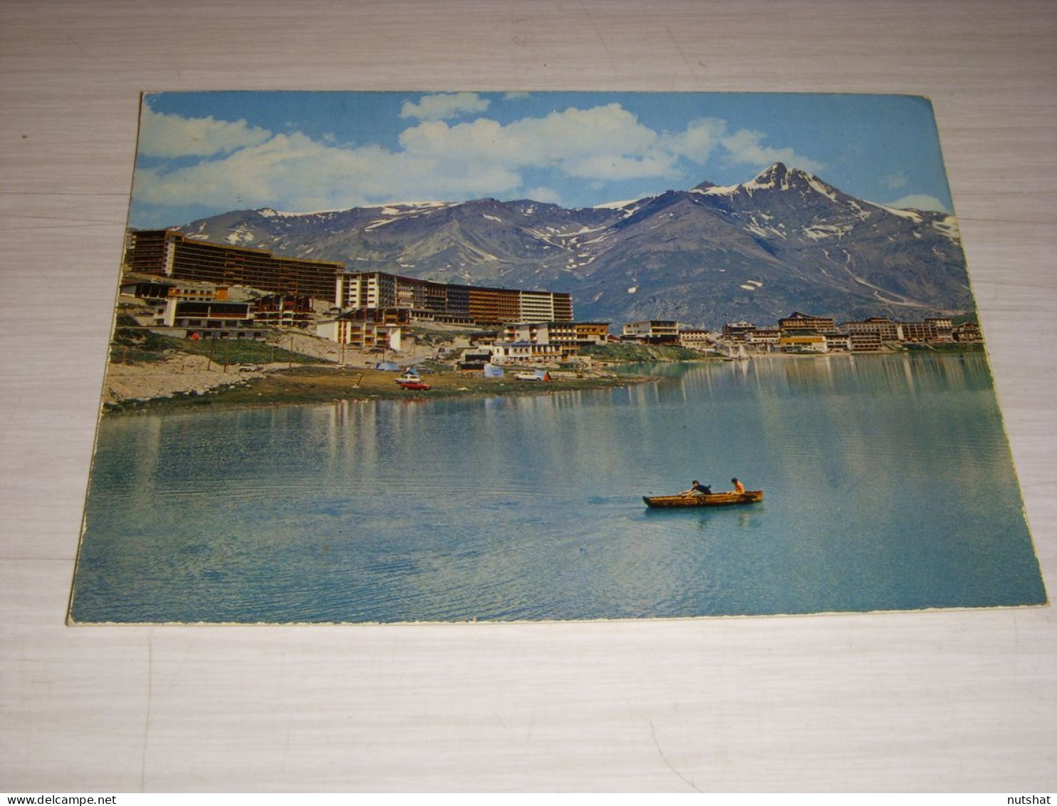 CP CARTE POSTALE SAVOIE LAC De TIGNES La GRANDE SASSIERE - ECRITE En 1971 - Other & Unclassified