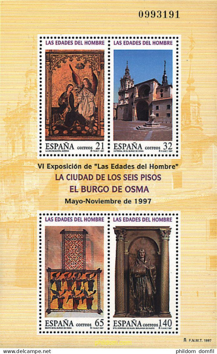 85656 MNH ESPAÑA 1997 LAS EDADES DEL HOMBRE - Unused Stamps