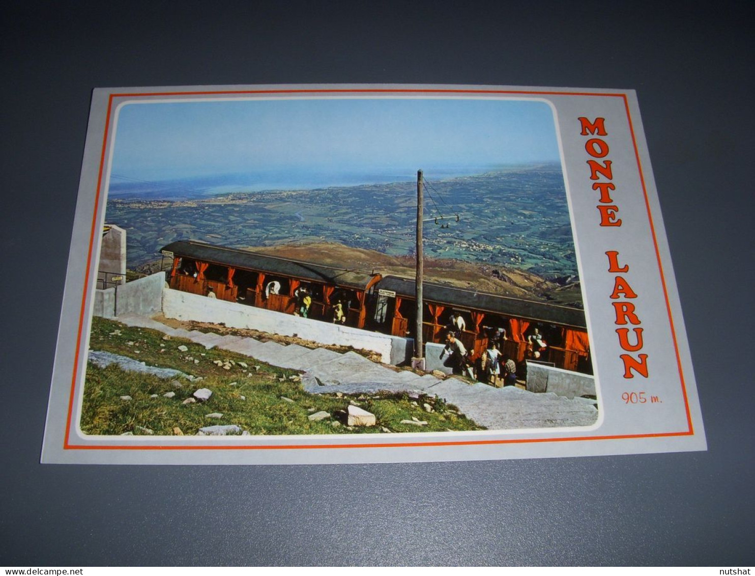 CP CARTE POSTALE PYRENEES ATLANTIQUES Le PETIT TRAIN Au MONT LARUN - Vierge - Altri & Non Classificati