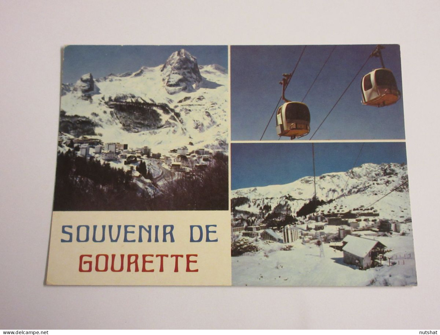 CP CARTE POSTALE PYRENEES ATLANTIQUES GOURETTE VUES DIVERSES STATION TELECABINE  - Altri & Non Classificati