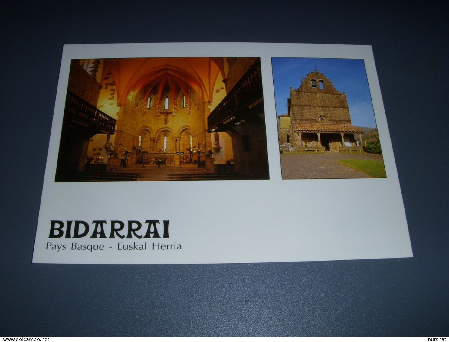 CP CARTE POSTALE PYRENEES ATLANTIQUES BIDARRAY MONASTERE De RONCEVAUX Vierge - Bidarray