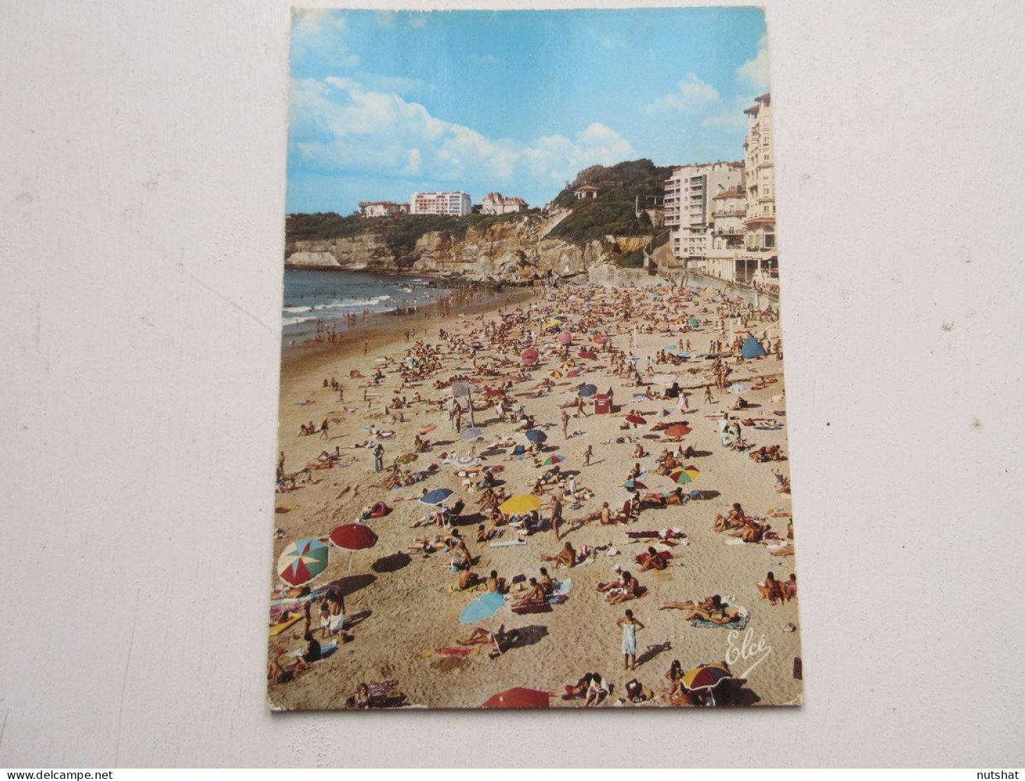 CP CARTE POSTALE PYRENEES ATLANTIQUES BIARRITZ PLAGE Du MIRAMAR - Ecrite En 1978 - Biarritz