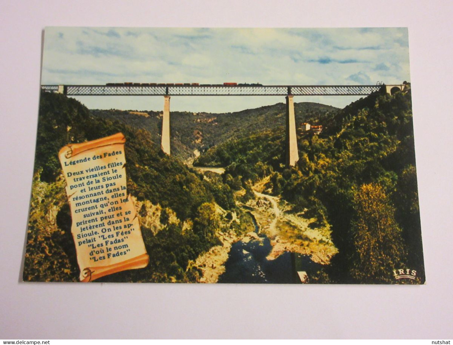 CP CARTE POSTALE PUY De DOME Le VIADUC Des FADES Et Sa LEGENDE - Vierge - Autres & Non Classés