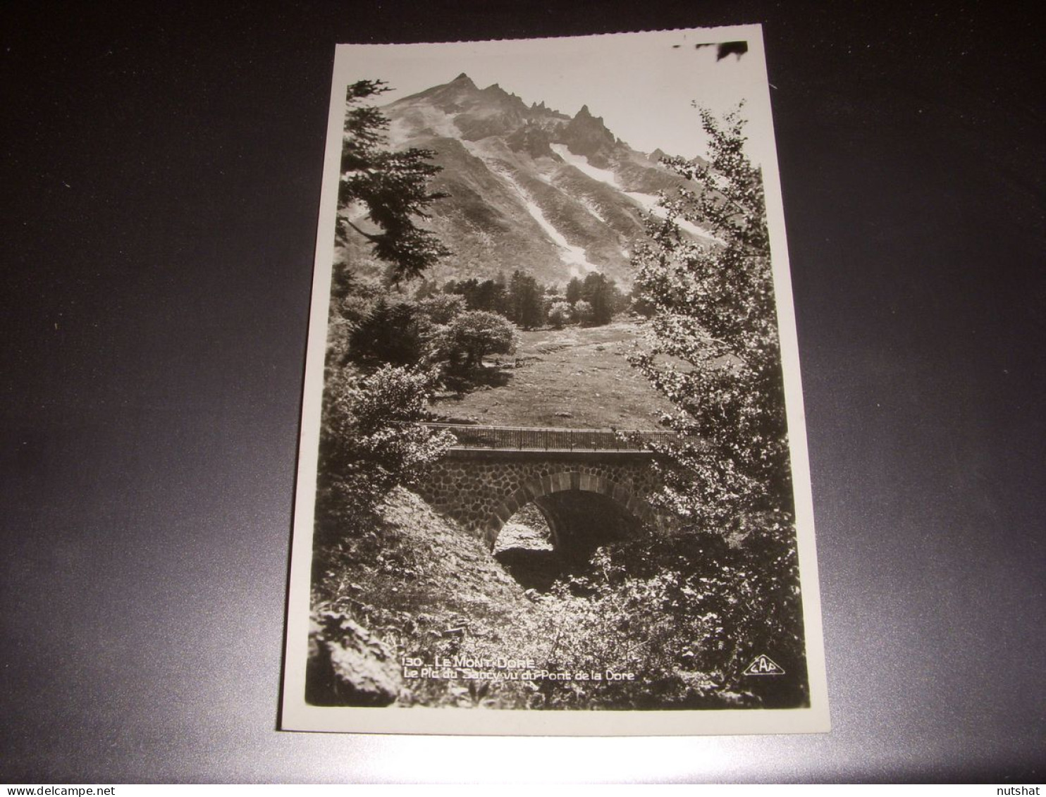 CP CARTE POSTALE PUY De DOME Le MONT DORE Le PIC Du SANCY - ANCIENNE - VIERGE - Le Mont Dore