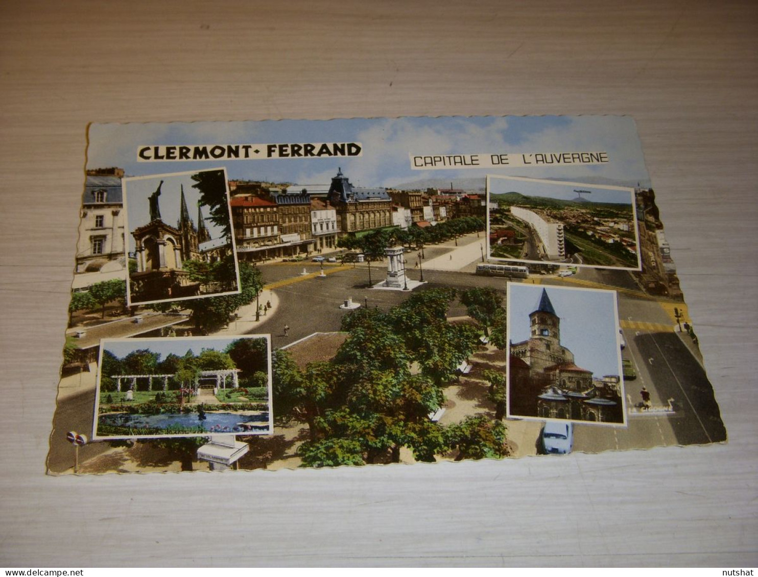 CP CARTE POSTALE PUY De DOME CLERMONT FERRAND PLACE De JAUDE -  ECRITE En 1966 - Clermont Ferrand