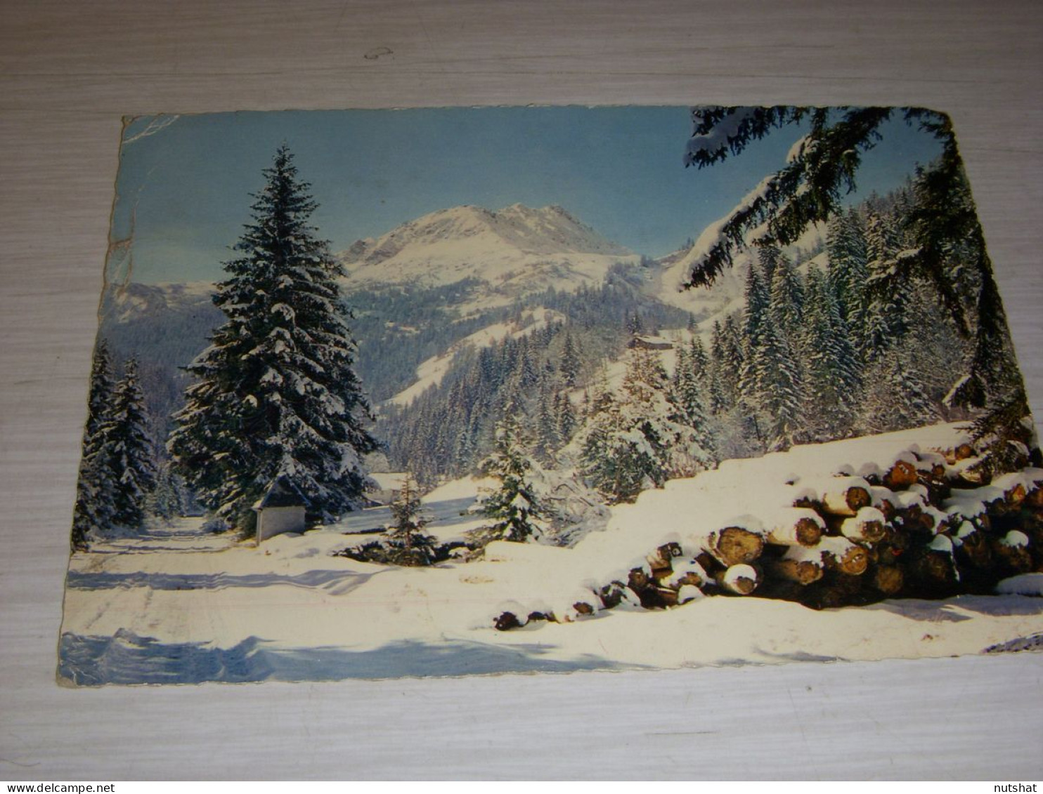 CP CARTE POSTALE PAYSAGE De NEIGE POESIE HIVERNALE - ECRITE En 1969 - Autres & Non Classés