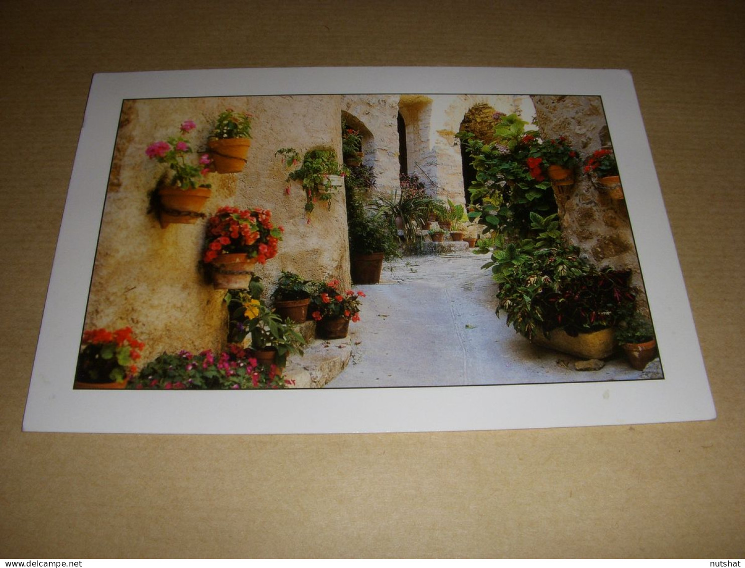 CP CARTE POSTALE PAYS MEDITERRANEEN RUELLE FLEURIE - ECRITE En 2003 - Provence-Alpes-Côte D'Azur