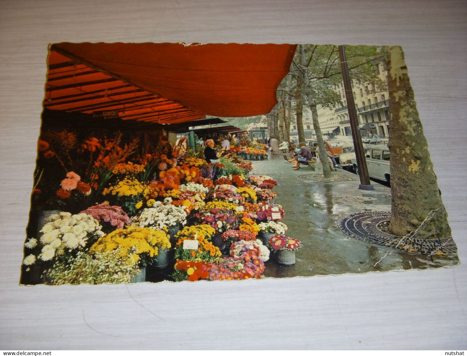 CP CARTE POSTALE PARIS MARCHE Aux FLEURS - ECRITE En 1968 - Andere Monumenten, Gebouwen