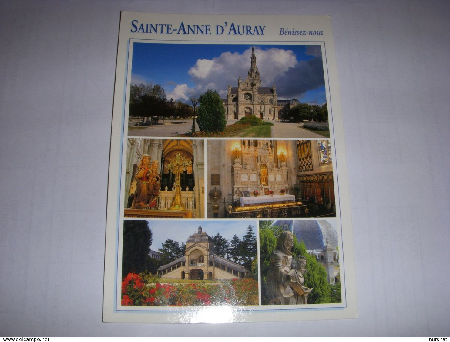 CP CARTE POSTALE MORBIHAN SAINTE ANNE D'AURAY VUES GENERALES - ECRITE En 2007 - Sainte Anne D'Auray