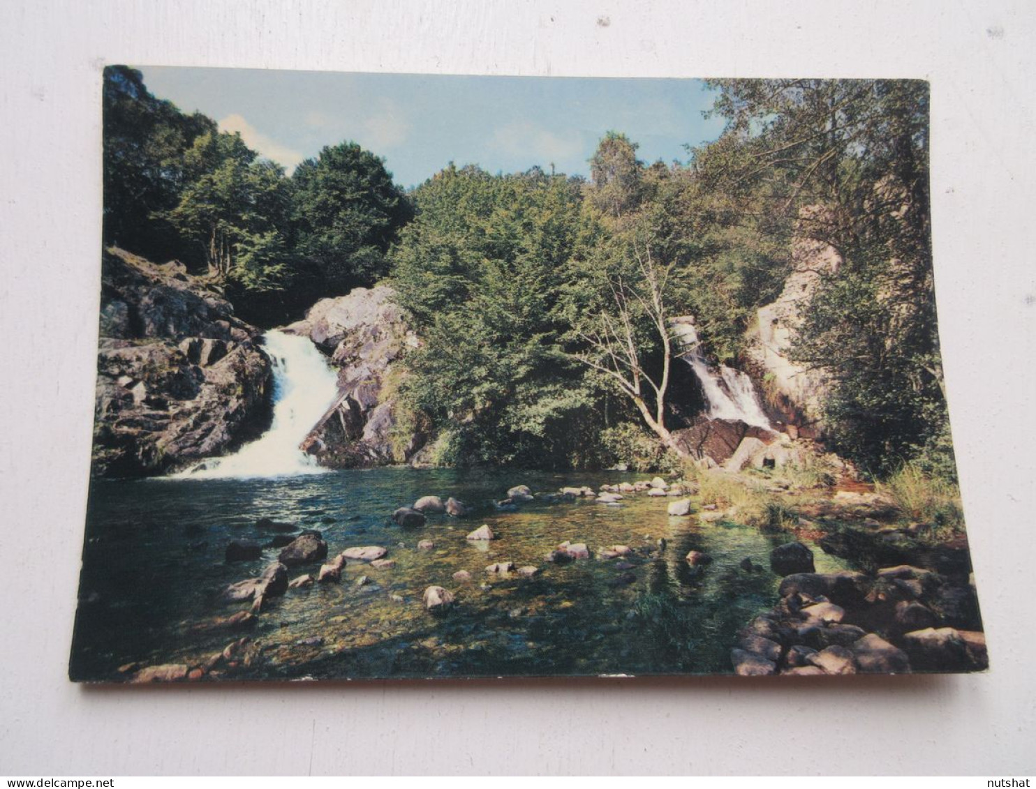 CP CARTE POSTALE NIEVRE Le SAUT De GOULOUX - Ecrite En 1978 - Timbree Au Verso - Autres & Non Classés