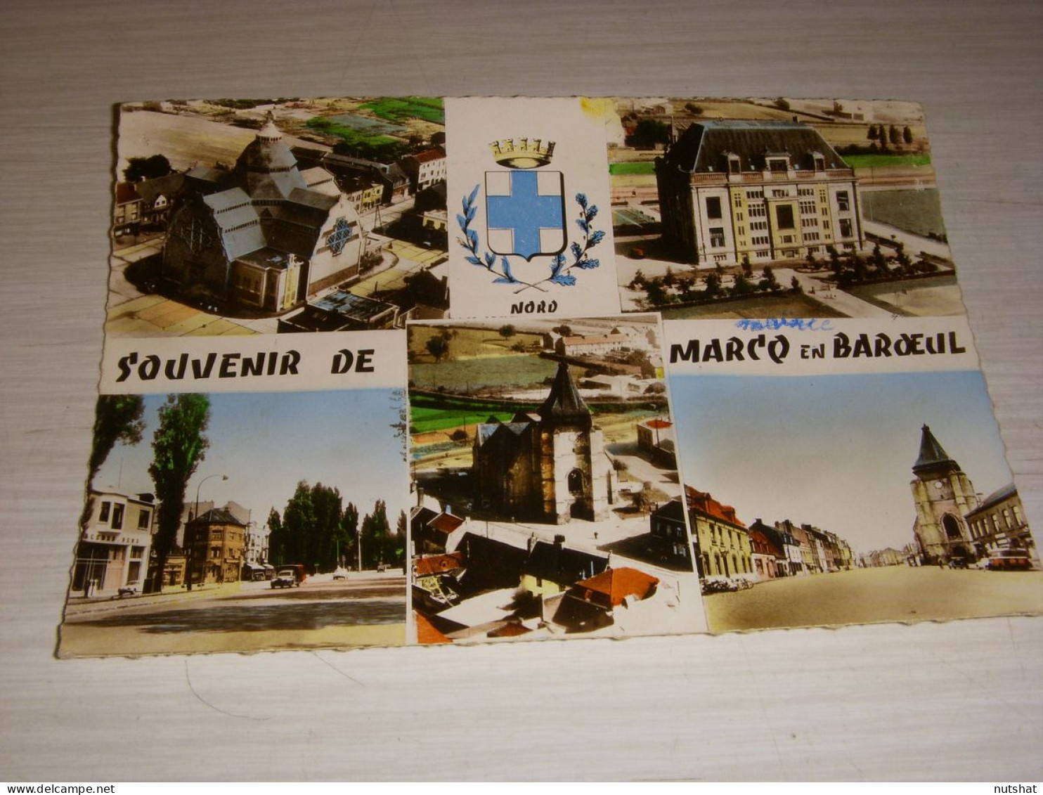 CP CARTE POSTALE NORD MARCQ En BAROEUL VUES GENERALES - ECRITE En 1961 - Marcq En Baroeul