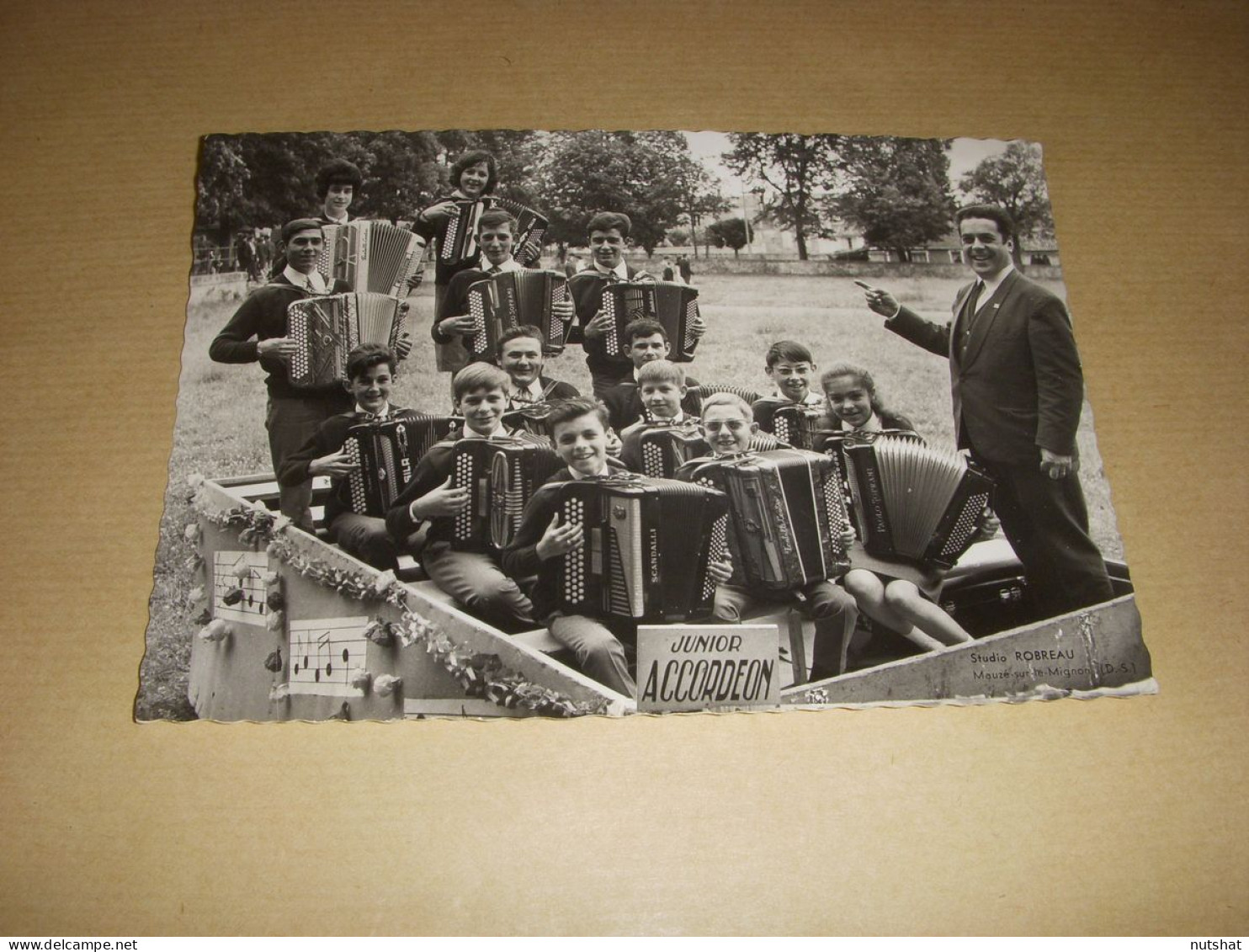 CP CARTE POSTALE MUSIQUE JUNIOR ACCORDEON CLUB (CHARENTE ?) - VIERGE - Musique