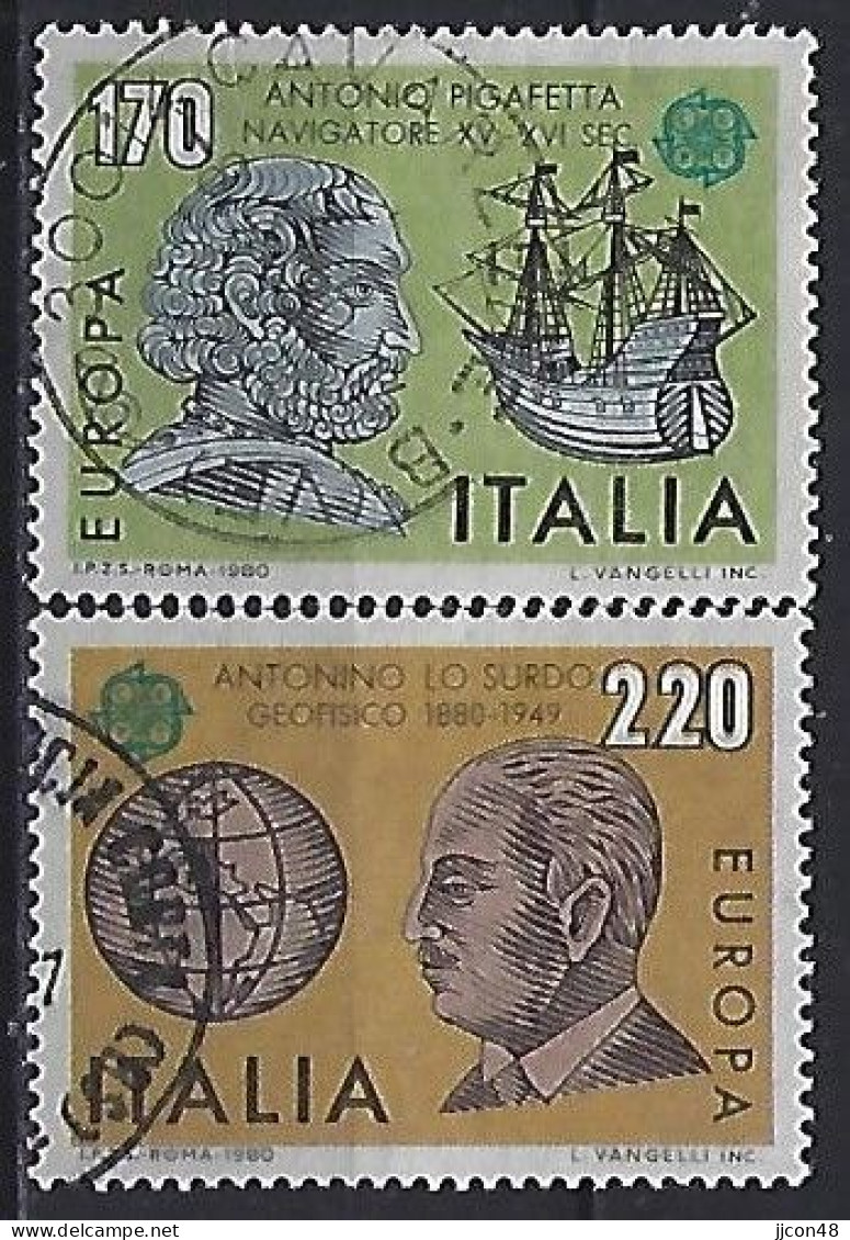 Italy 1980  Europa (o) Mi.1686-1687 - 1971-80: Oblitérés