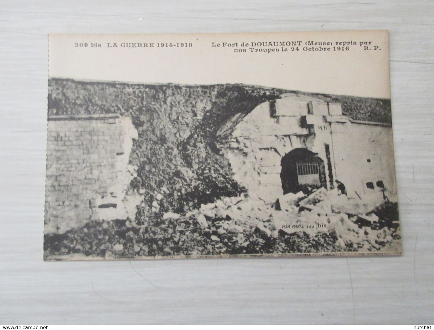 CP CARTE POSTALE MEUSE VERDUN 14-18 Le FORT De DOUAUMONT - Vierge                - Verdun