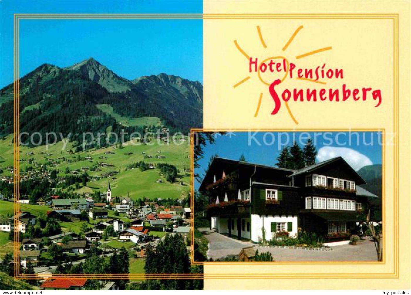 72719304 Hirschegg Kleinwalsertal Vorarlberg Hotel Pension Sonnenberg Hirschegg - Sonstige & Ohne Zuordnung