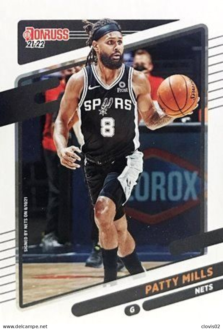 49 Patty Mills - Brooklyn Nets - Carte Panini NBA Donruss 2021-2022 - Other & Unclassified