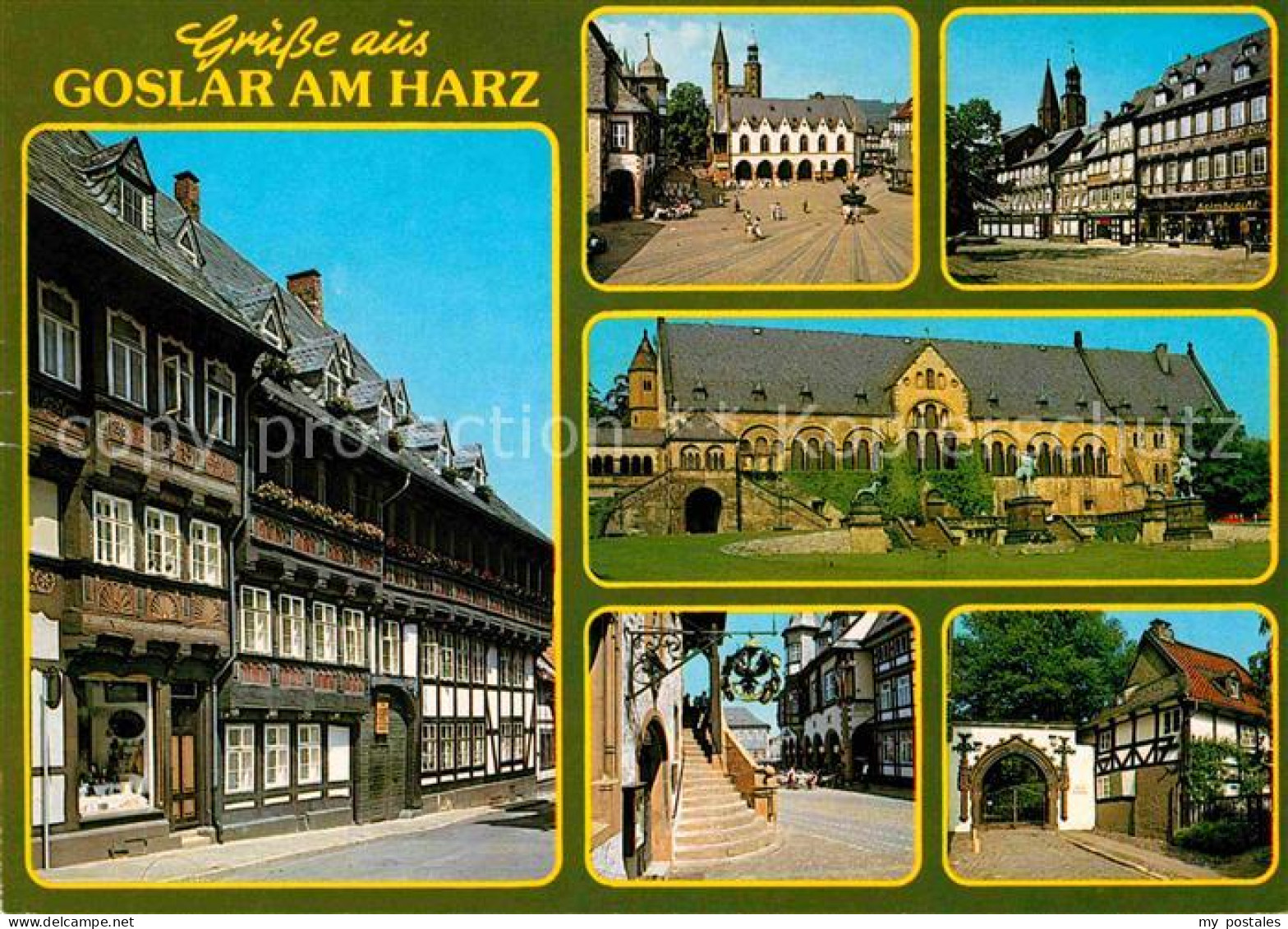 72719282 Goslar Alte Haeuser Altstadt Marktplatz Kaiserpfalz Altes Torhaus Gosla - Goslar