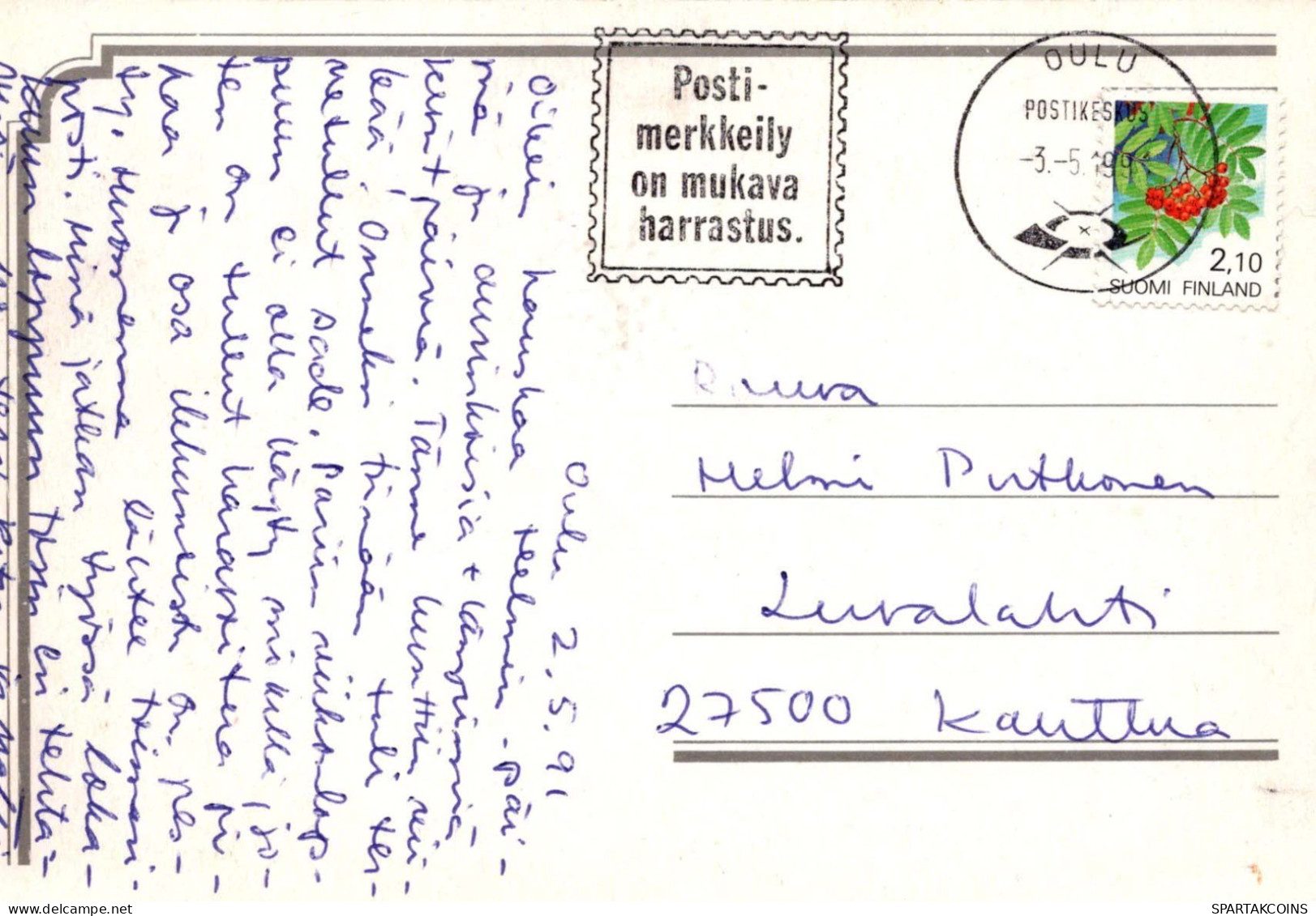 FLEURS Vintage Carte Postale CPSM #PAS460.FR - Blumen