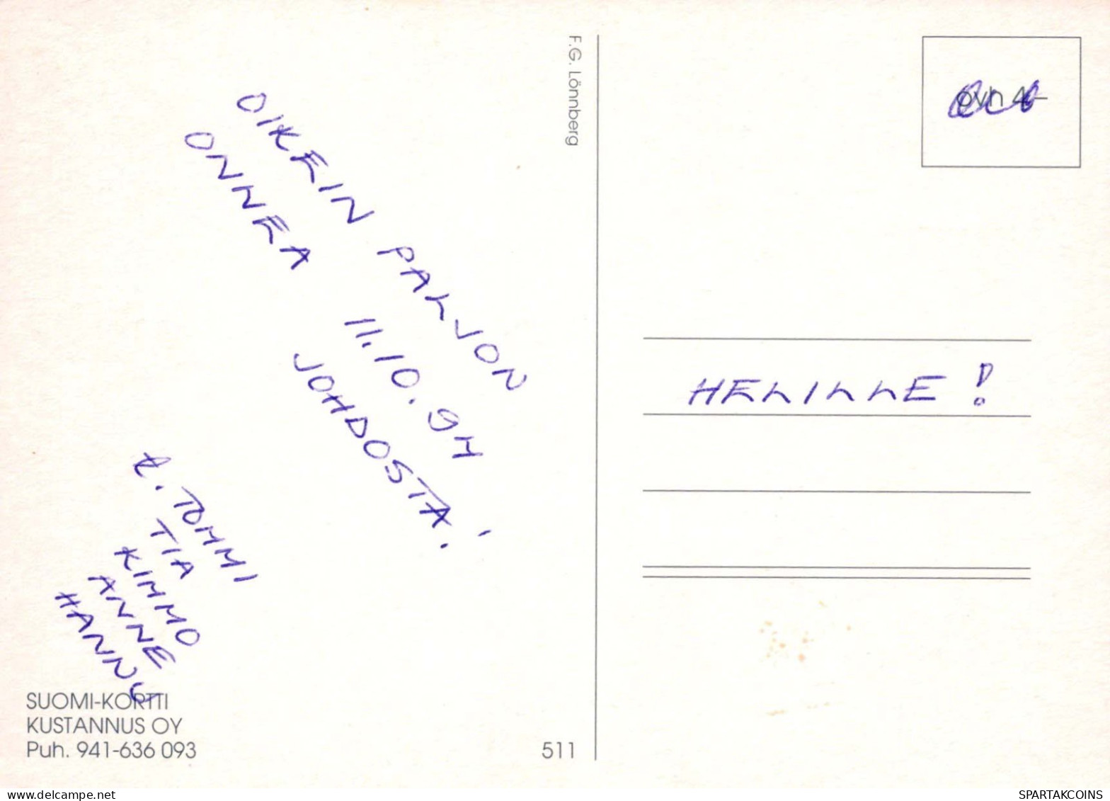 FLEURS Vintage Carte Postale CPSM #PAR679.FR - Flowers