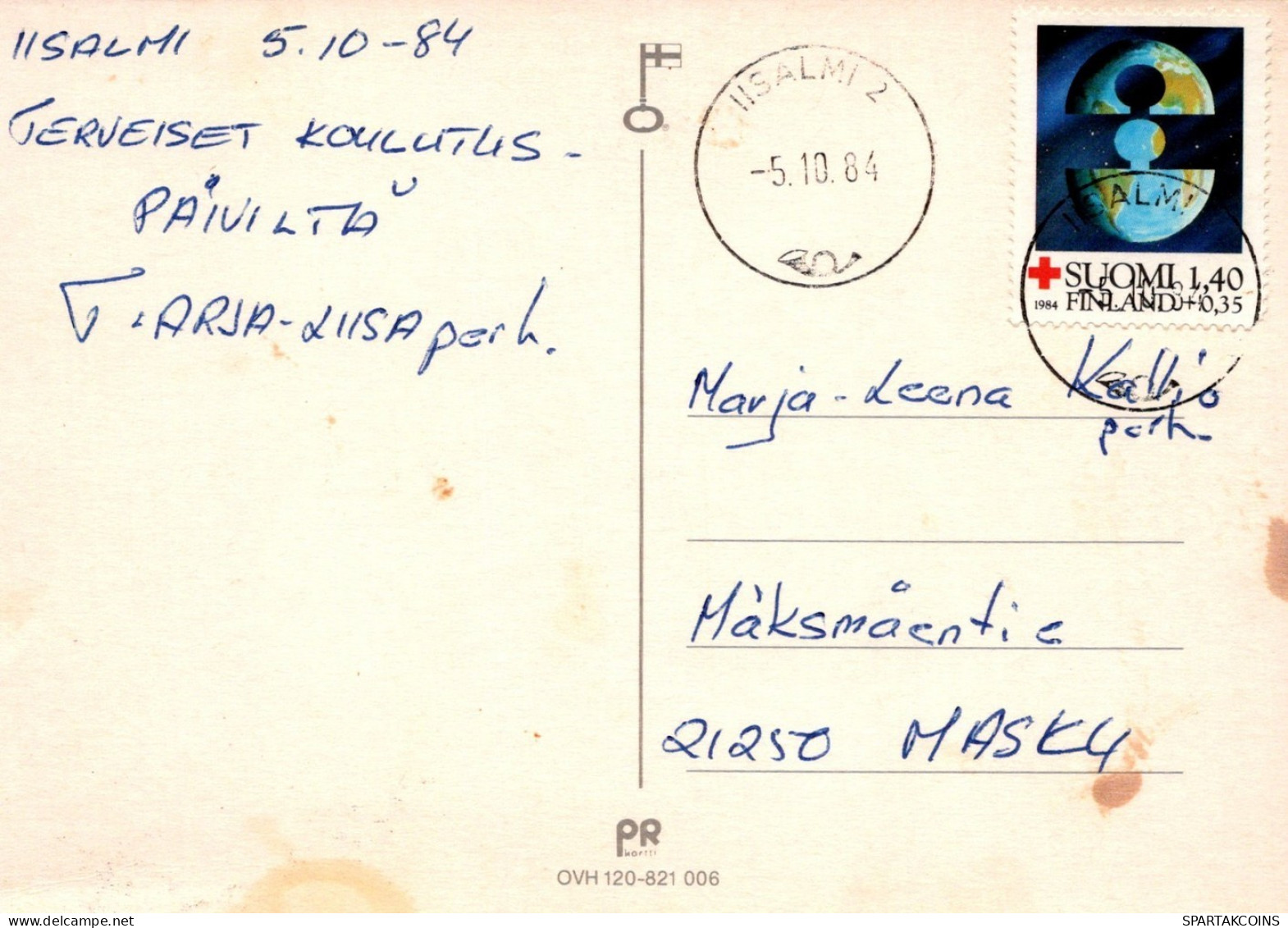 CHIEN Animaux Vintage Carte Postale CPSM #PAN954.FR - Perros