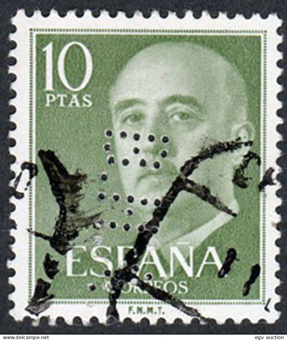 Madrid - Perforado - Edi O 1163 - "B.H.A." (Banco) - Usati