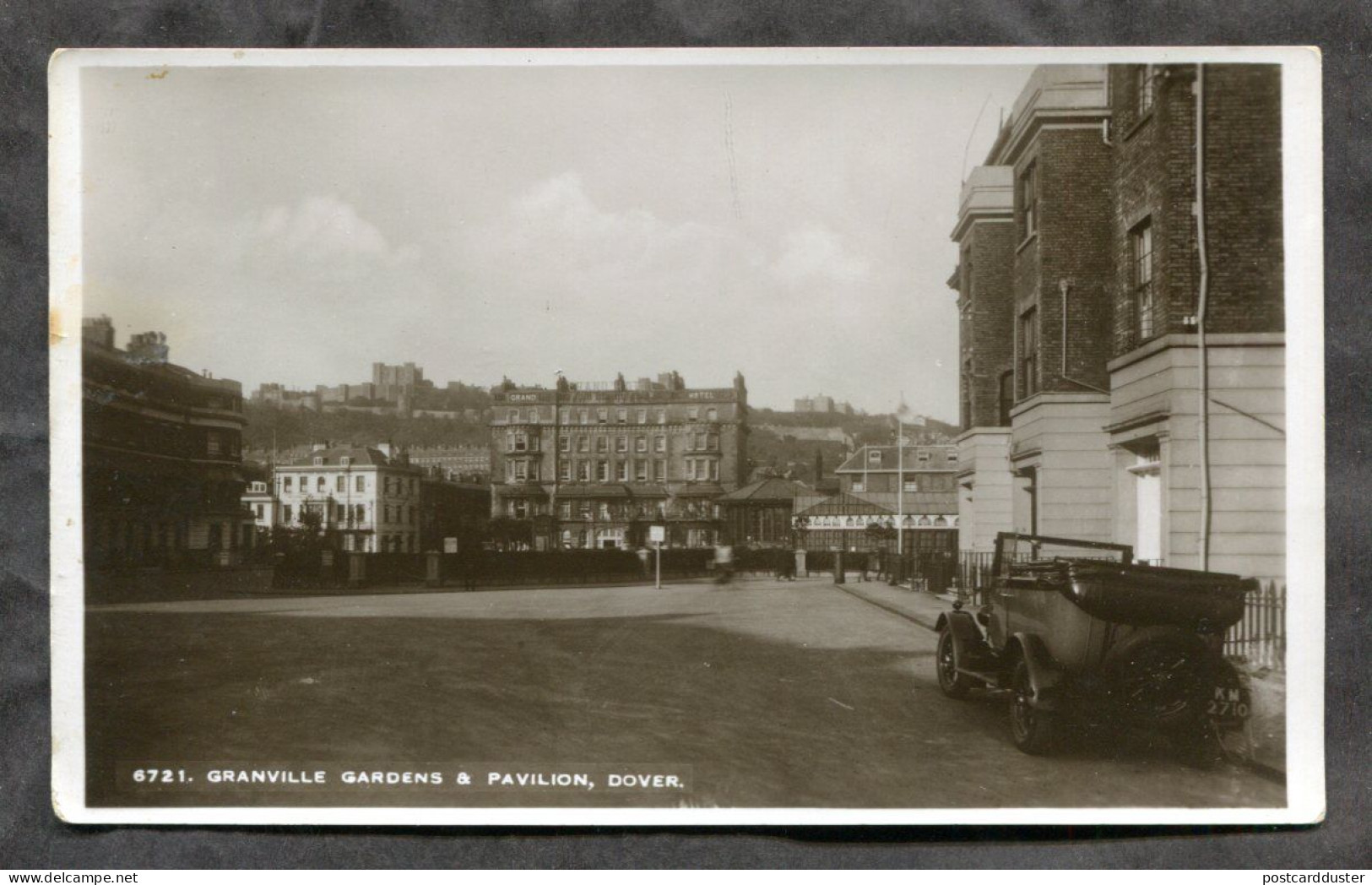 DOVER England 1930s Street View. Car. Real Photo Postcard (h898) - Dover
