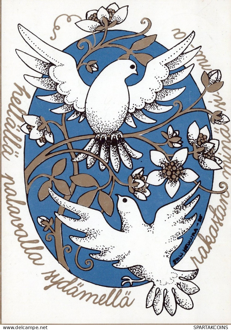 OISEAU Animaux Vintage Carte Postale CPSM #PAN118.FR - Pájaros
