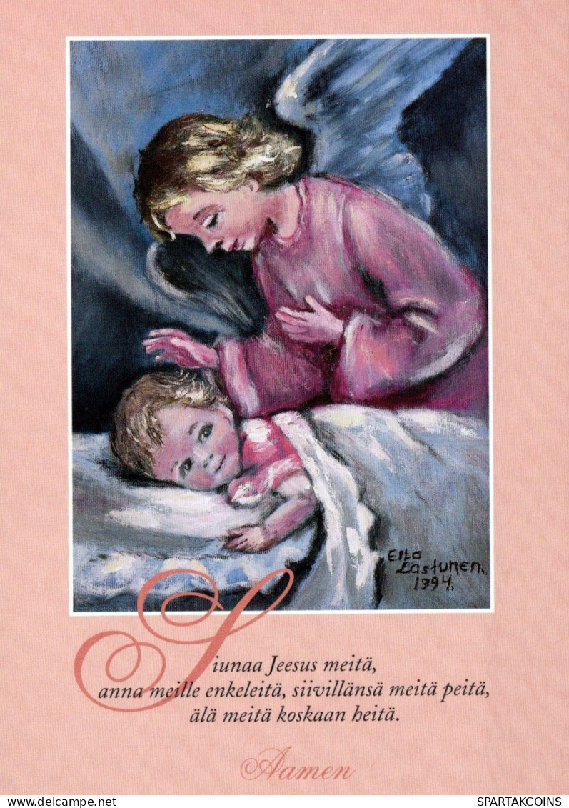 ANGE NOËL Vintage Carte Postale CPSM #PAJ143.FR - Angels