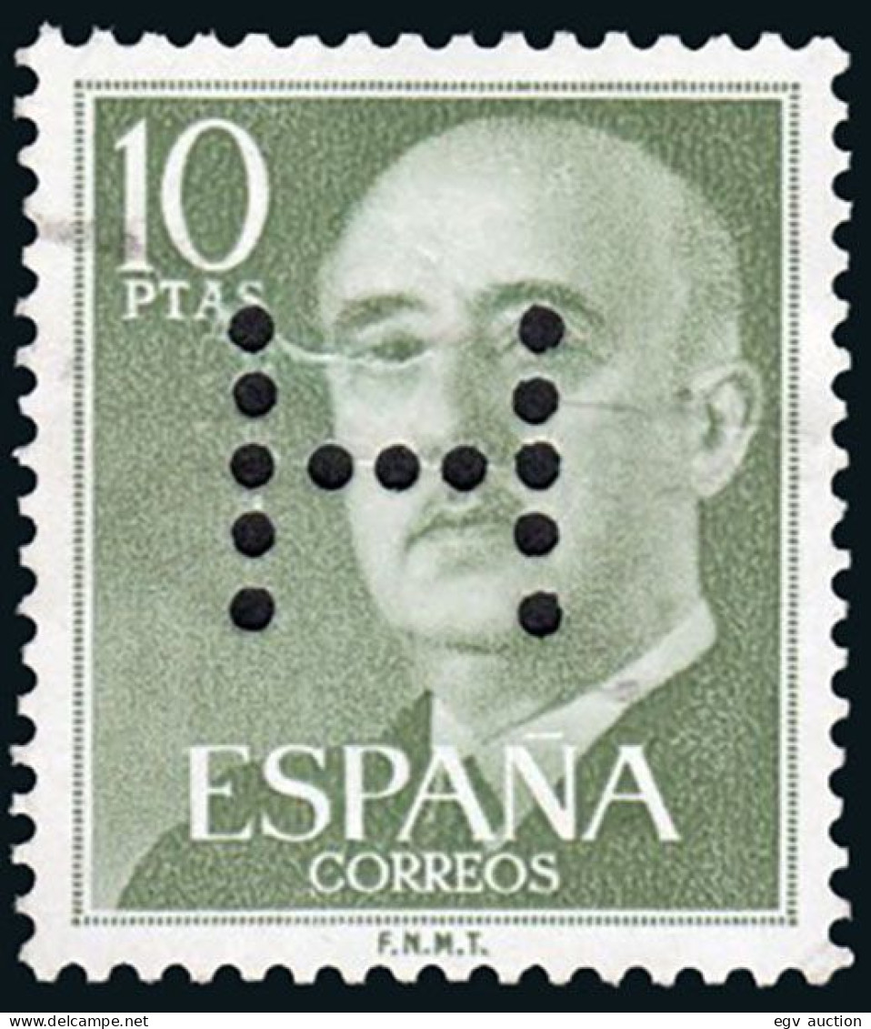 Madrid - Perforado - Edi O 1163 - "H" (Editorial) - Used Stamps