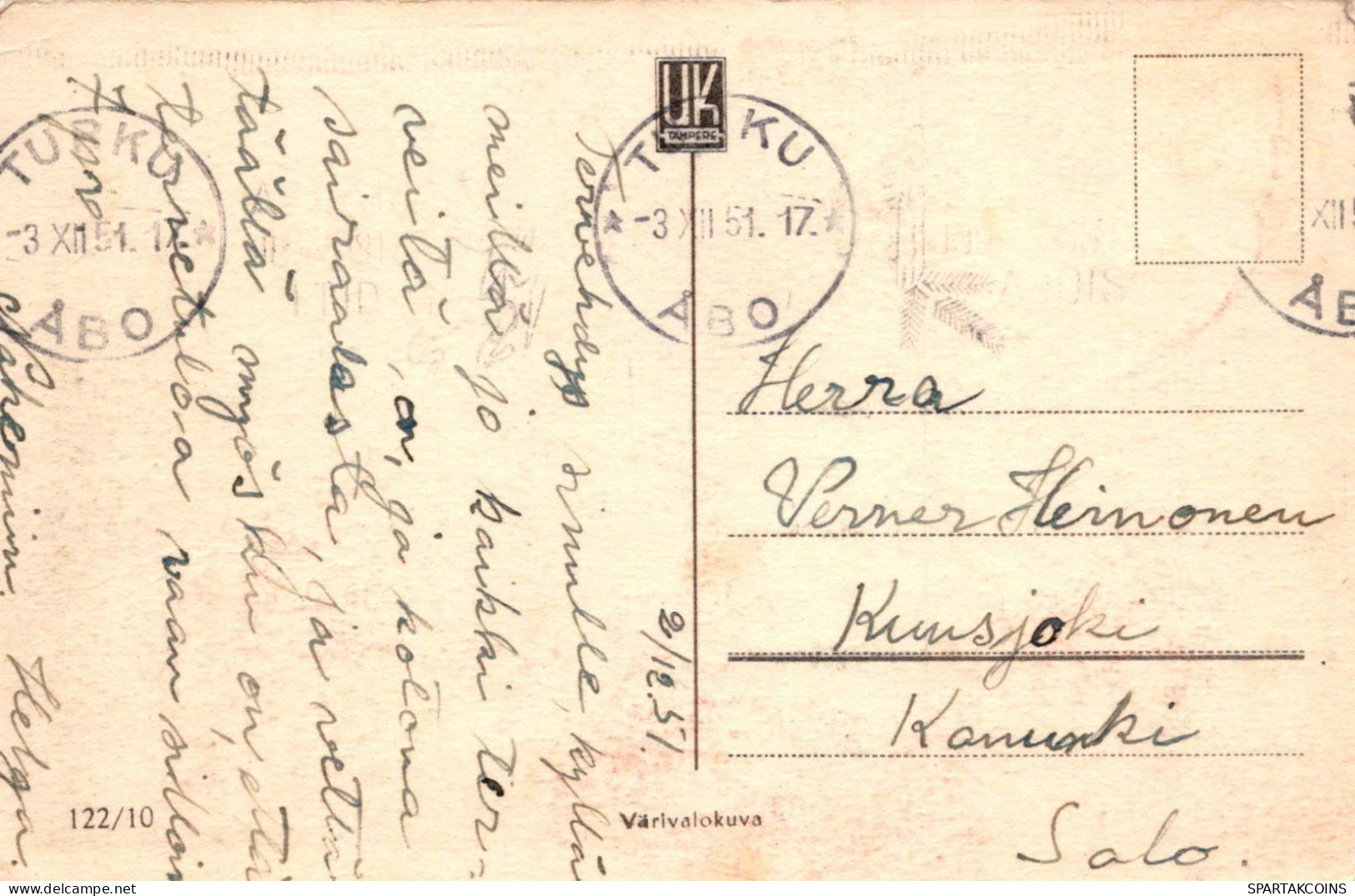 FLORES Vintage Tarjeta Postal CPA #PKE500.ES - Flowers