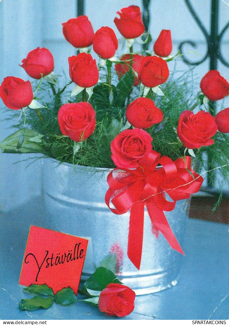 FLORES Vintage Tarjeta Postal CPSM #PBZ146.ES - Blumen