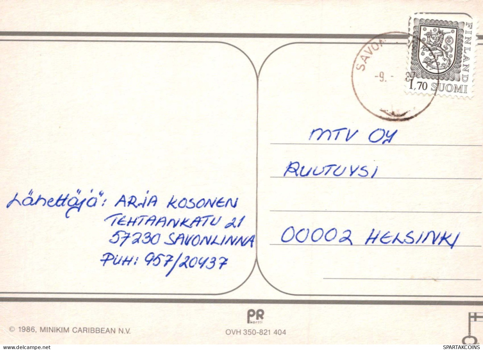 NIÑOS HUMOR Vintage Tarjeta Postal CPSM #PBV406.ES - Humorous Cards