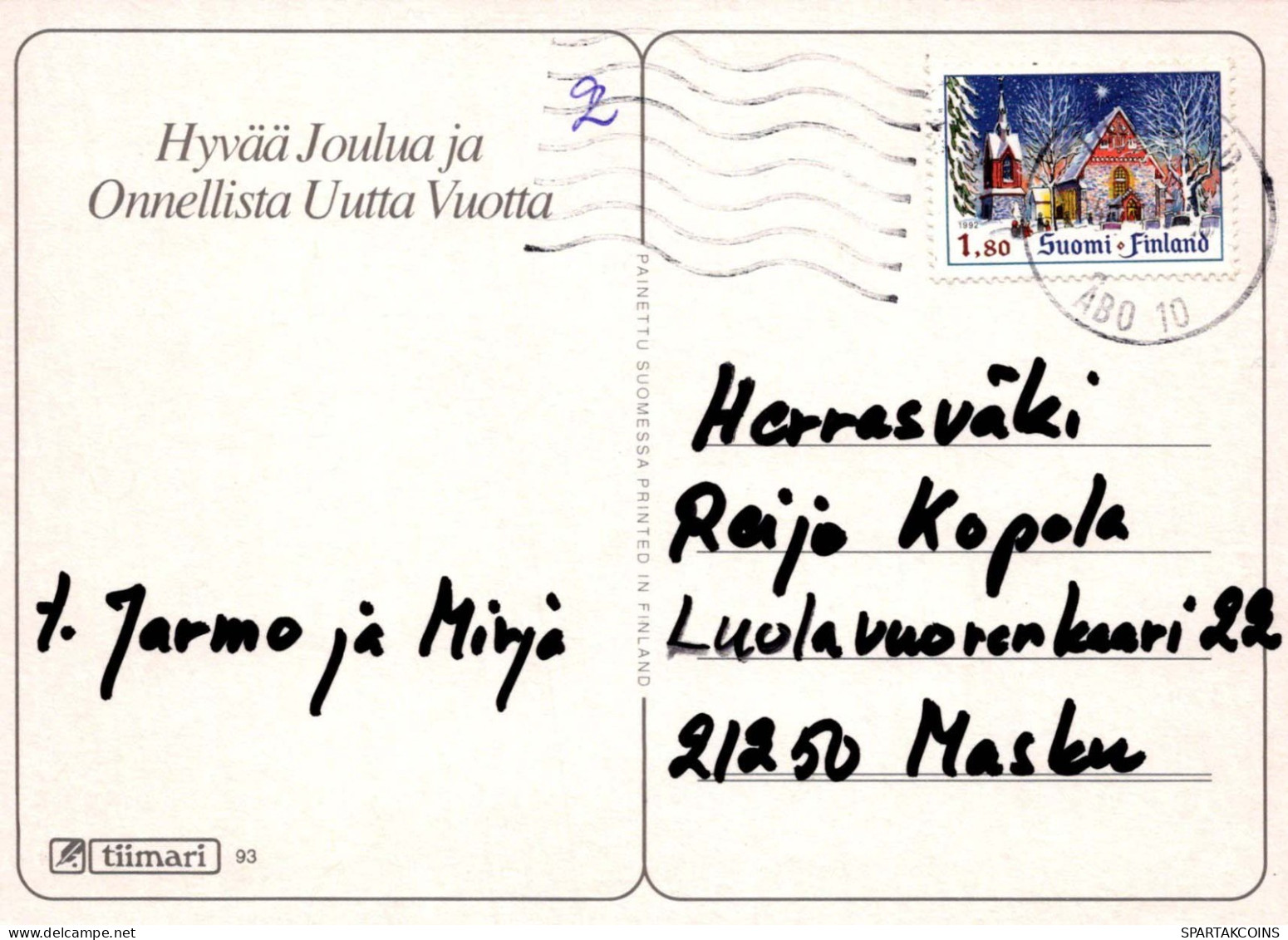 GATO GATITO Animales Vintage Tarjeta Postal CPSM #PBQ782.ES - Chats