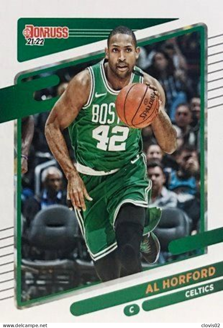 52 Al Horford - Boston Celtics - Carte Panini NBA Donruss 2021-2022 - Sonstige & Ohne Zuordnung