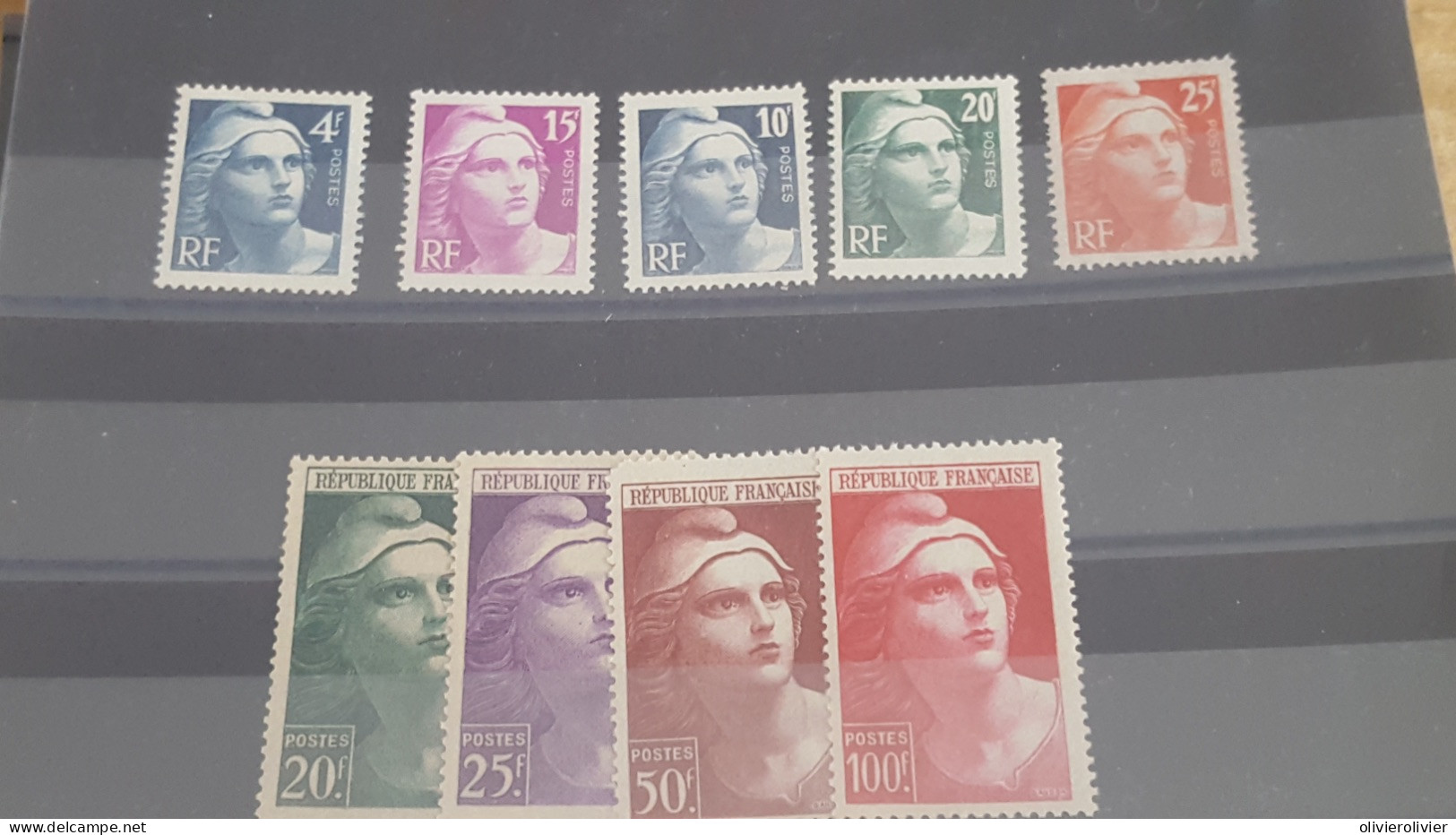 REF A3871 FRANCE NEUF** N°725/733 - Unused Stamps