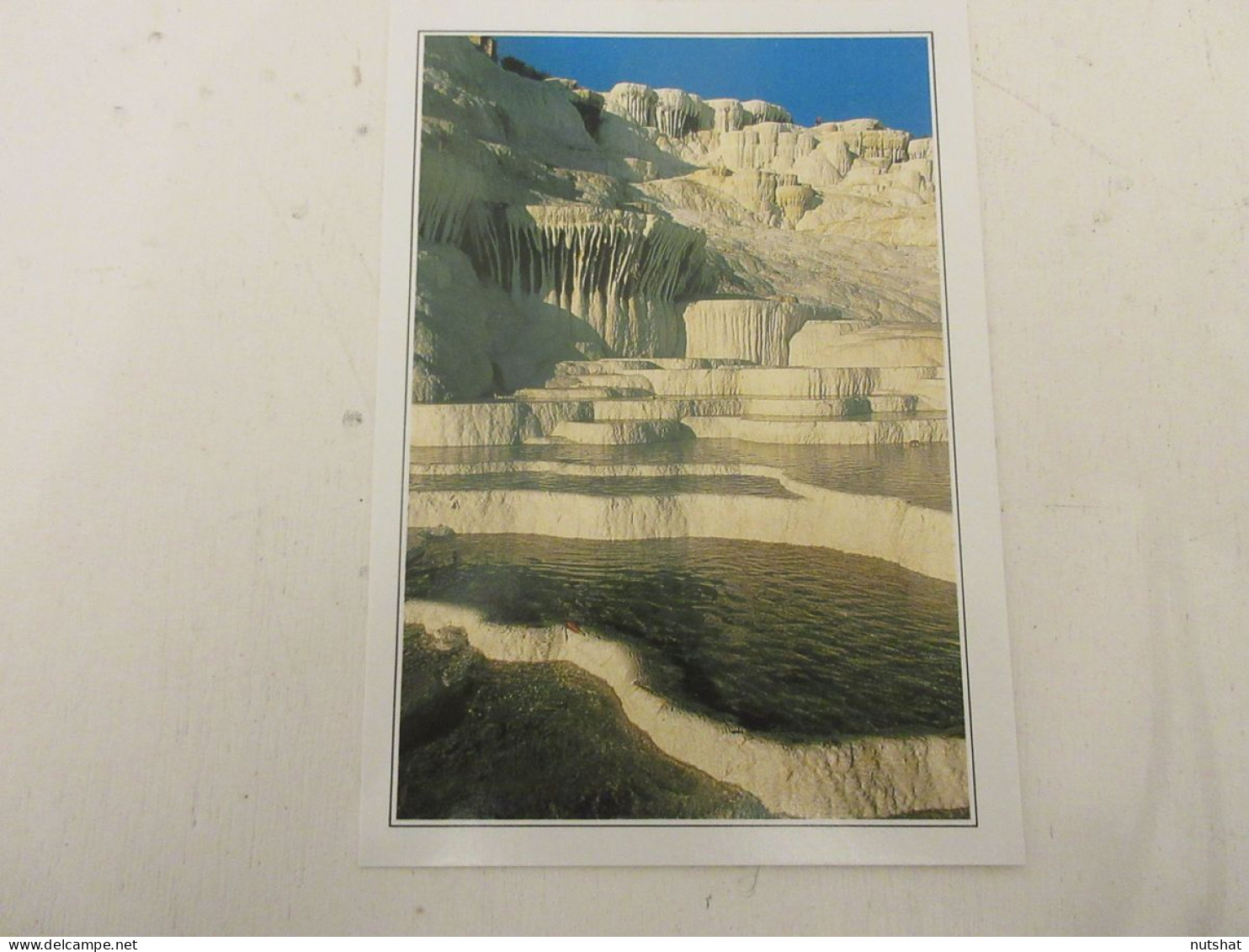 CP CARTE 07-B04 TURQUIE PAMUKKALE BASSINS FOSSILISES Et PETRIFIES - Turkey