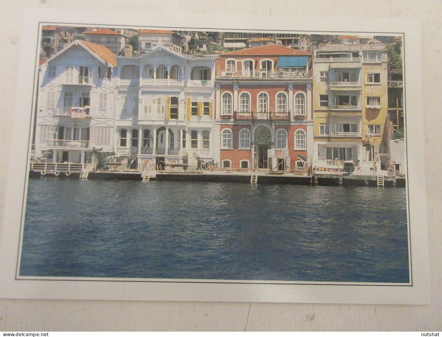 CP CARTE 07-B13 TURQUIE MAISONS De BOIS Sur Les BERGES Du BOSPHORE - Turkije