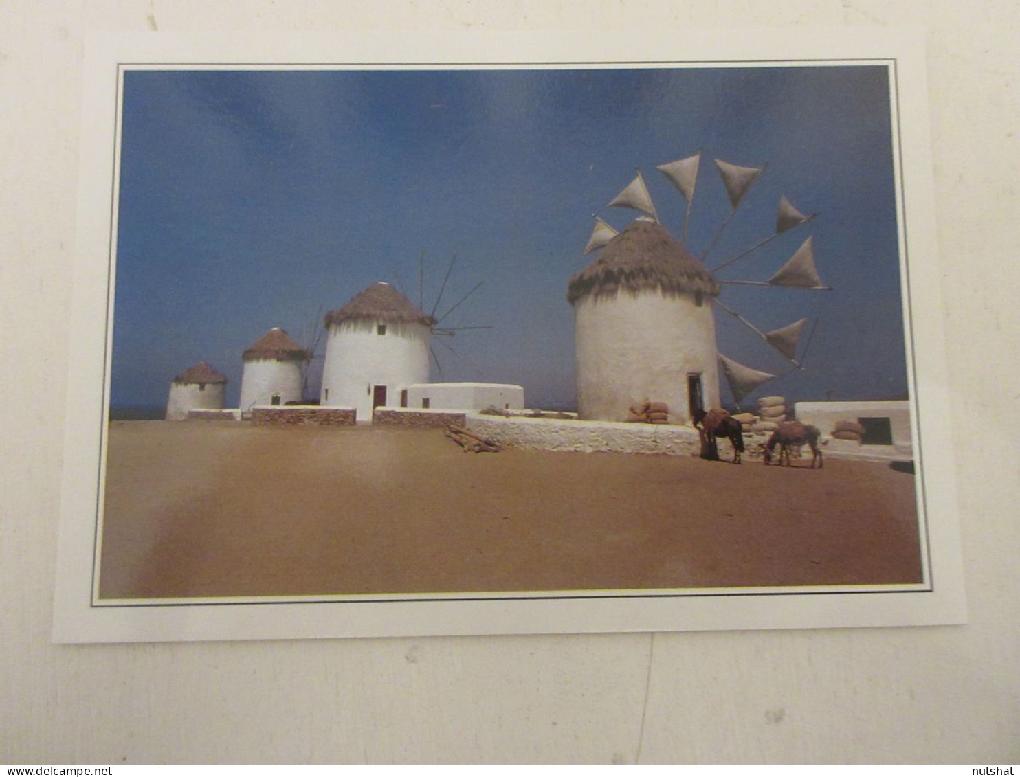 CP CARTE 07-A04 GRECE MYKONOS Les MOULINS A VENT - Grecia