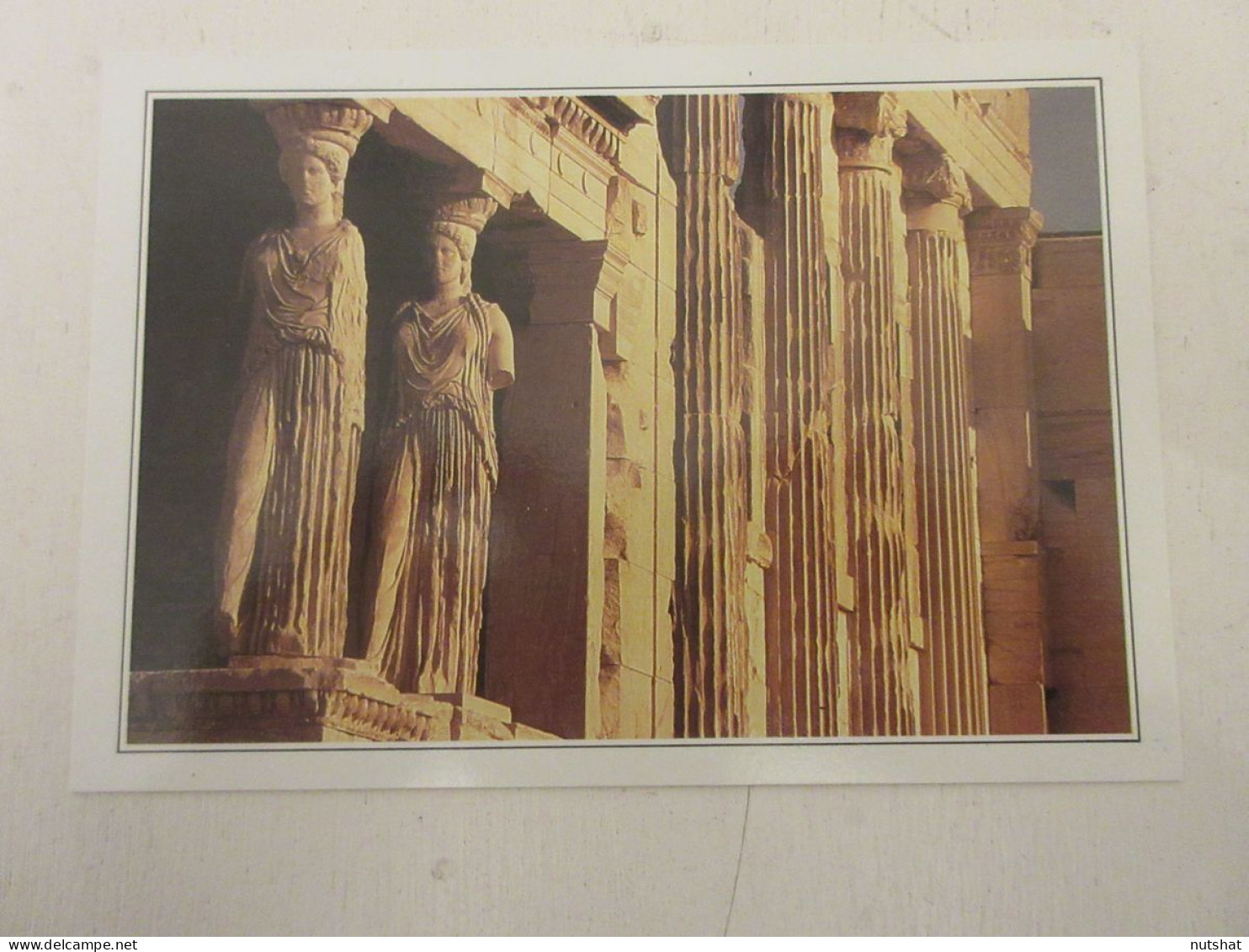 CP CARTE 07-A01 GRECE ATHENES LES CARIATIDES De L'ACROPOLE - Grèce