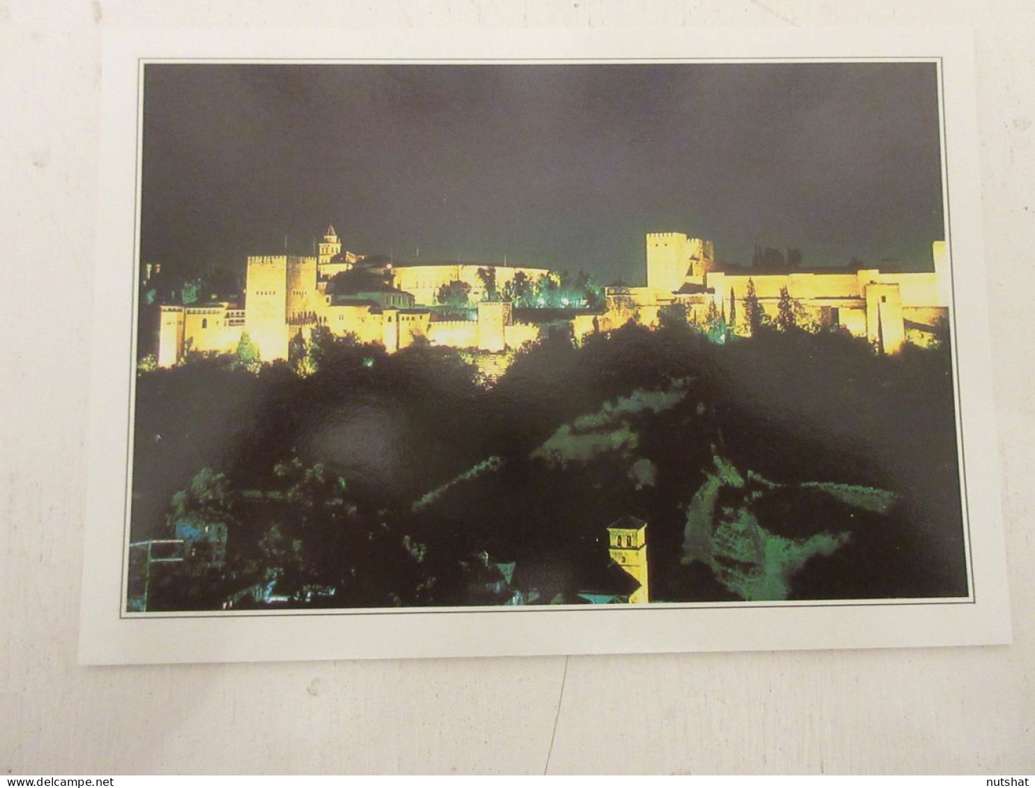 CP CARTE 05-A03 ESPAGNE ANDALOUSIE GRENADE L'ALHAMBRA De NUIT - Granada