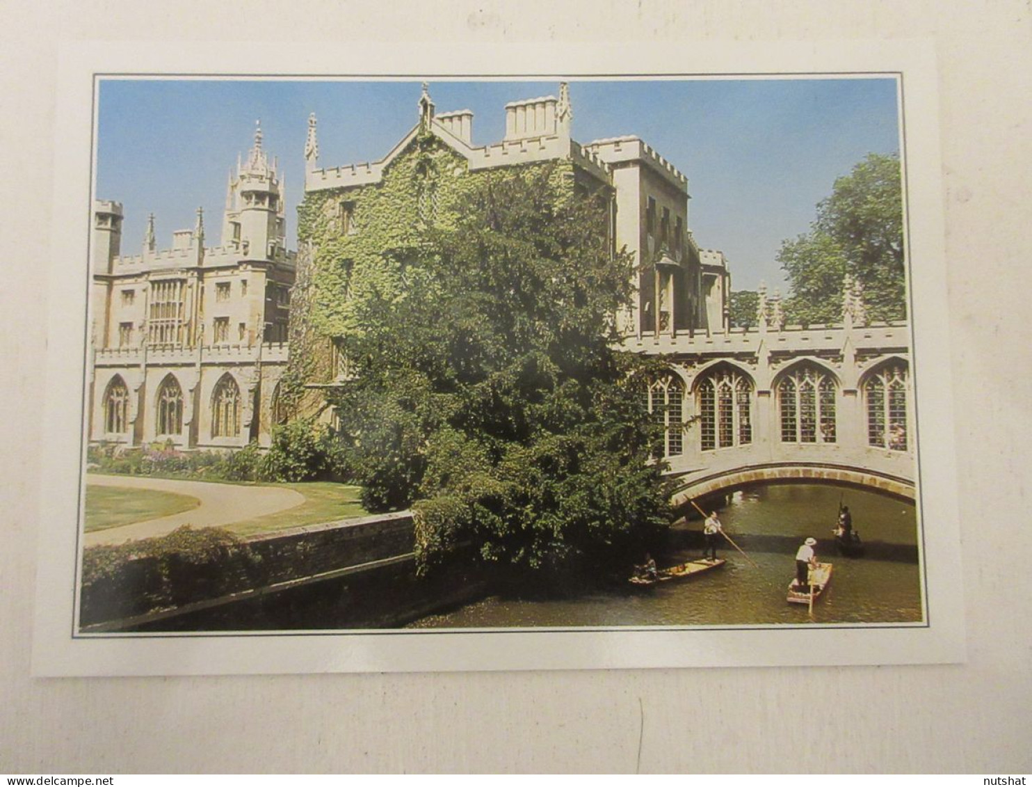 CP CARTE 02-E04 ANGLETERRE CAMBRIDGE Le PONT Des SOUPIRS 1826 - Cambridge