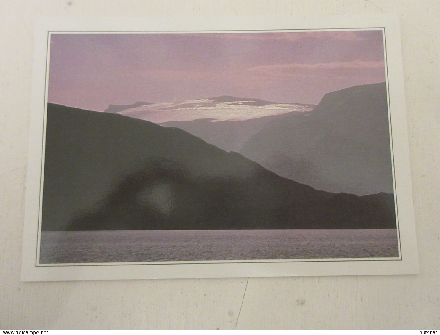 CP CARTE 01-C01 NORVEGE GLACIER De KVAENANGEN NORD CERCLE ARCTIQUE POLAIRE - Noruega